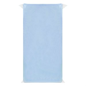 MICROFIBER GLASS TOWEL BLUE