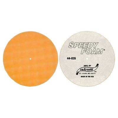WAFFLE PAD - 6IN YELLOW